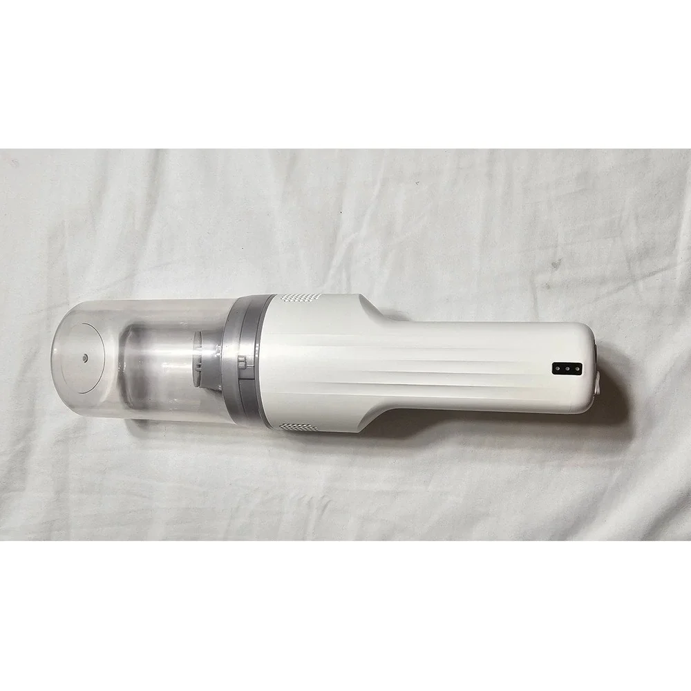 Wireless Pet Grooming Vacuum Kit Cordless 3-Speed Handheld 5 Attachments White